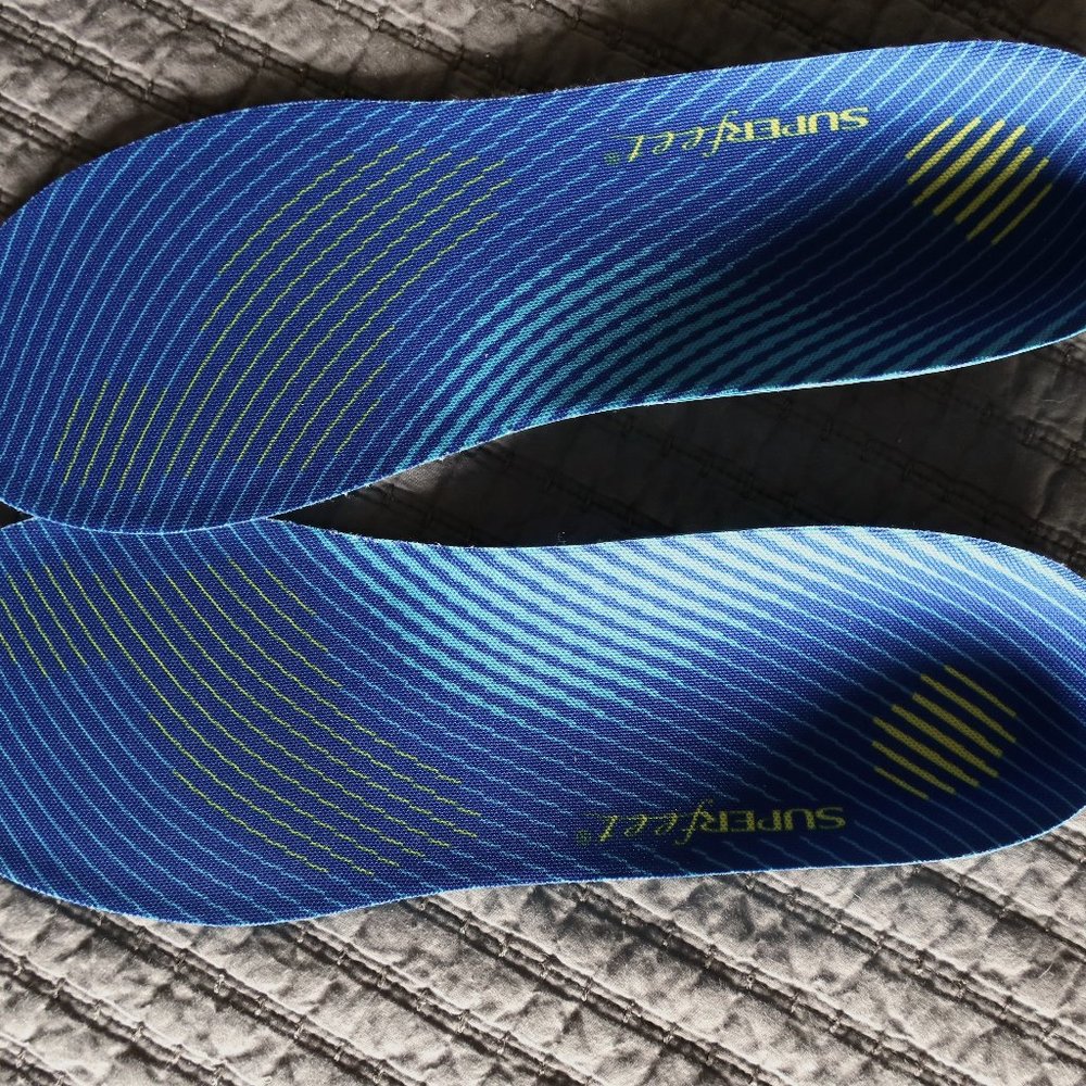 SUPERFEET run comfort thin insoles *brand new*
